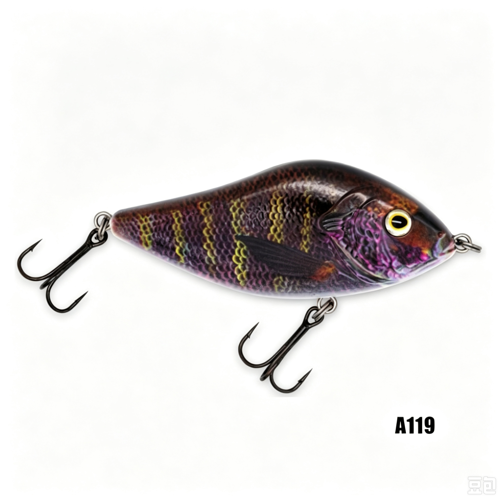 Sinking Jerkbait Lure, S‑Shaped Swimming Action Hard Bait for Big Pike & Giant Predator Fish