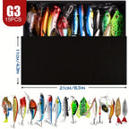 Swimbait Fishing Lures 15pcs Multi-Section Jointed Lure Kit for Bass Pike Trout, Saltwater Freshwater Realistic Swimming Action Fishing Bait Set G1 G2 G3 Styles, Fishing Gift Bundle