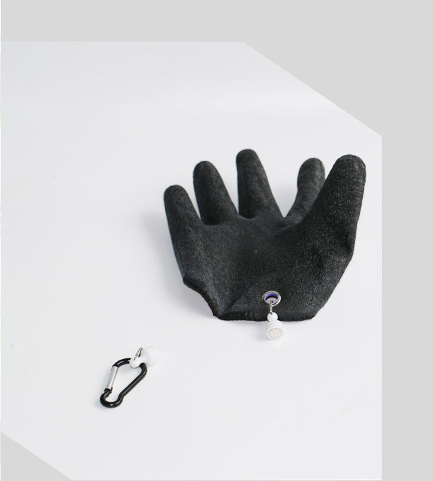 Anti Slip Fishing Gloves Puncture Resistant Latex