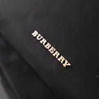 Burberry The Rucksack – Black Nylon & Leather Backpack with Gold-Tone Hardware