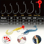Fishing Accessories Kit 228 Piece Complete Fishing Set with Tackle Box Hooks Sinkers Swivels Lures Essential Gear for Freshwater Saltwater Anglers Gift for Men