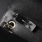 Chanel Classic Flap Bag – Black Quilted Caviar Leather with Gold-Tone Hardware