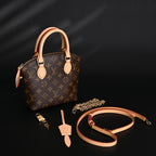 Louis Vuitton Speedy 30 Handbag – Monogram Canvas with Leather Trim