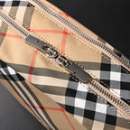 Burberry Vintage Check Canvas Crossbody Messenger Bag
