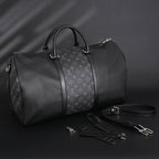 Louis Vuitton Keepall Bandoulière 50 – Monogram Eclipse Canvas Travel Bag