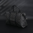 Coach Metropolitan Duffel Bag in Signature Black Canvas