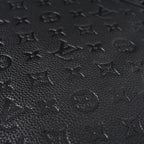 Louis Vuitton Christopher PM Backpack Monogram Shadow Black Leather