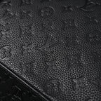Louis Vuitton Christopher PM Backpack Monogram Shadow Black Leather