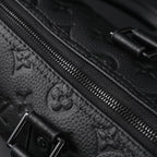 Louis Vuitton Keepall Bandoulière 50 – Monogram Shadow Black Leather