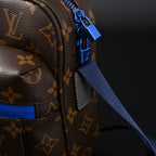 Louis Vuitton Trio Messenger Bag – Monogram Canvas with Blue Strap