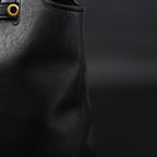 Miu Miu Leather Tote Bag – Classic Black