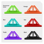 Drill-Free Wall-Mounted Silicone Fishing Rod Display Holder