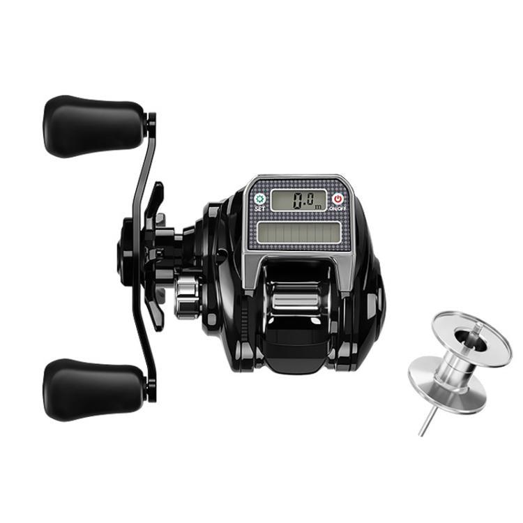 Digital Display Line Counter Baitcasting Reel Magnetic Brake Fishing Reel with Drag Click Alarm, Single-Handle Left Hand, Single-Handle Right Hand, Dual-Handle Left Hand, Dual-Handle Right Hand