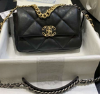 CHANEL 19 Small Flap Bag Black