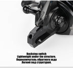 WPE 8000 CS‑09 Series Carp Spinning Reel, Metal Spool & Handle, PA Body, 9+1 BBs Saltwater Freshwater Fishing Reel