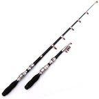 36cm Portable Telescopic Sea Fishing Rod Mini Fishing Pole, Extended Length : 2.1m, 2.1m