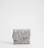 DIOR Saddle Lotus Wallet