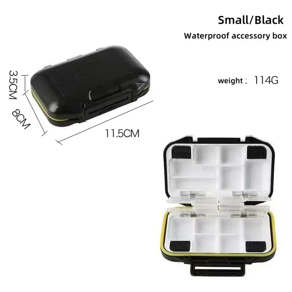 Waterproof Fishing Tackle Organizer Box | Lures Hooks Beads