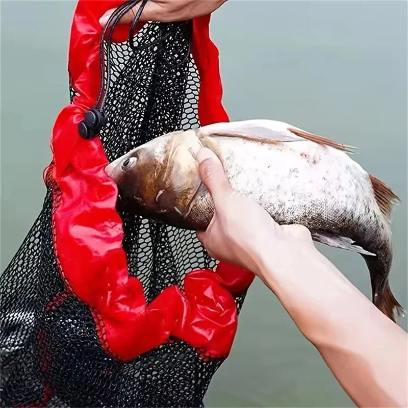 Collapsible Live Fish Net Bag | Crayfish Shrimp Eel Trap