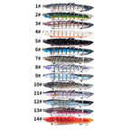 HENGJIA Multi-Segment Fish Bait Fake Fish Bait Luya Loach Bait, 1 14cm 21.4g, 2 14cm 21.4g, 3 14cm 21.4g, 4 14cm 21.4g, 5 14cm 21.4g, 6 14cm 21.4g, 7 14cm 21.4g, 8 14cm 21.4g, 9 14cm 21.4g, 10 14cm 21.4g, 11 14cm 21.4g, 12 14cm 21.4g, 13 14cm 21.4g    ...