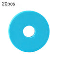 20pcsZX07 Foam Main Spool Reinforced Reel Fishing Supplies, Foam Main Spool Blue, Foam Main Spool Yellow