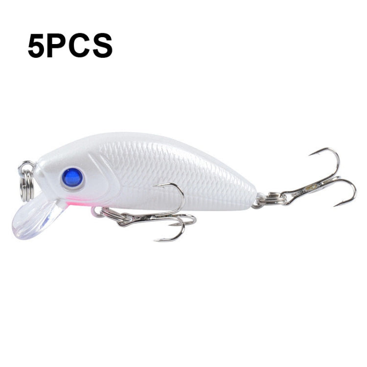 5 PCS M0081 5cm 3.6g Bionic Lure Mino Plastic Hard Lure, M0081 1, M0081 2, M0081 3, M0081 4, M0081 6, M0081 8