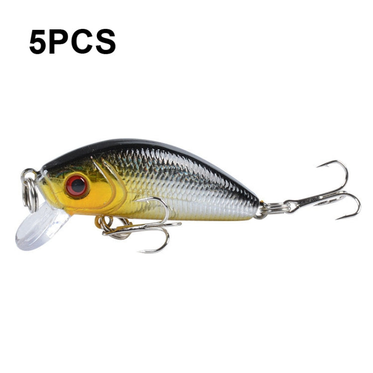 5 PCS M0081 5cm 3.6g Bionic Lure Mino Plastic Hard Lure, M0081 1, M0081 2, M0081 3, M0081 4, M0081 6, M0081 8