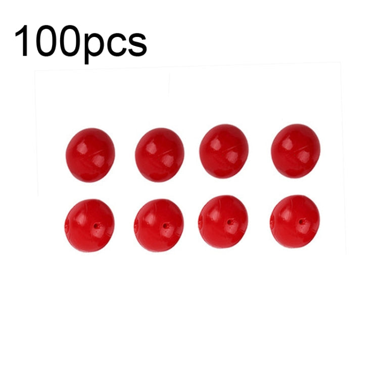 TPR Floating Bait Ball Float Water Fake Soft Bait, 100pcs 8mm, 100pcs 10mm, 100pcs 14mm, 100pcs 16mm