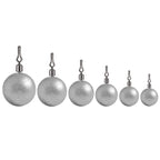 Fishing Lead Pendant Sea Fishing Lua Spherical Spinning Biting Lead Fishing Gear, HENGJIA 20pcs/bag 3.5g, HENGJIA 15pcs/bag 5g, HENGJIA 15pcs/bag 7g, HENGJIA 10pcs/bag 10g, HENGJIA 10pcs/bag 14g, HENGJIA 5pcs/bag 20g