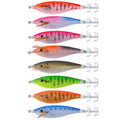 8colors /Set HENGJIA SJ057 Luminous Wooden Shrimp Dummy Bait Squid Hook Hard Bait, 11cm 13.4g