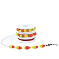 10pcs /Pack  3.6m Traditional Seven Star Fishing Float Line Set With Single Hook, 2.0