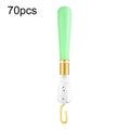 70pcs Copper-Head Rotating Float Seat Quick Leader Clip Fishing Float, Small, Medium, Large