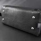 Louis Vuitton Nano Biker Bag in Black Lambskin Leather – Top Handle & Shoulder Carry (M14623)