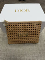 Dior Raffia Solar Pouch Limited Edition